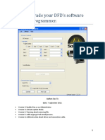 How To Upgrade Your DFD's Software