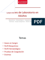 Exámenes de Laboratorio en Adultos