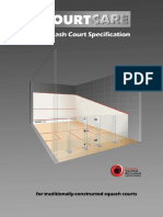 CourtCare Squash Court Specification 2011 Web Version PDF