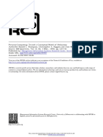 (Thompson Et Al., 1991) Personal Computing Toward A Conceptual Model of Utilization