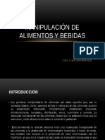 Manipulación de Alimentos y Bebidas