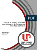 Manual de Normas UNIPAR 2016