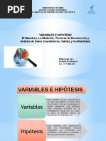 Variables e Hipotesis