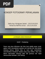 Konsep Fotografi Periklanan