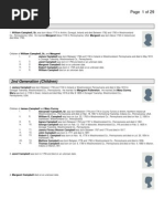 Descendants of William Campbell Sr. B. 1715 Ireland