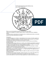 Significado Del Tetragrammaton Esoterico El Tetragrammatron o Pentagrama