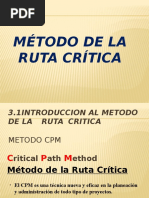 Metodo de La Ruta Critica