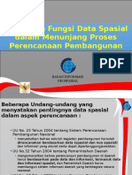 BIG - Peran Data Spasial DLM Perencanaan