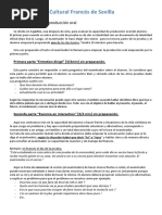 Metodología Examen Francés