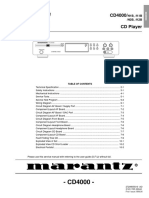 Marantz CD4000 PDF