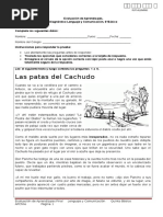 Prueba 6ºbásico Lenguaje Diagnóstico