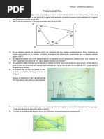 Repartido de Ejercicios TRIGONOMETRIA