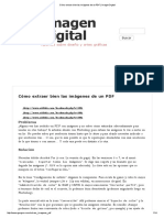 Cómo Extraer Bien Las Imágenes de Un PDF - Imagen Digital