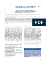 Oral Carriage of Candida Species in HIV-infected Patients During Highly Active Antiretroviral Therapy (HAART) in Belém, Brazil