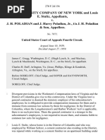 Home Indemnity Company of New York and Louis E. Stultz, Appellants, v. J. H. POLADIAN and J. Harry Poladian, JR., T/a J. H. Poladian & Son, Appellees