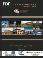 2016 Masonry Systems Guide Northwest Edition