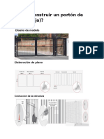 Cómo Construir Un Portón de Fierro