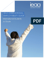 Ieaa International Employability Guide: International Students Jo Doyle