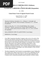 Cone Mills Corporation v. National Labor Relations Board, 413 F.2d 445, 4th Cir. (1969)