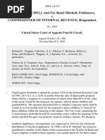 Calvin D. Mitchell and Fay Bond Mitchell v. Commissioner of Internal Revenue, 300 F.2d 533, 4th Cir. (1962)