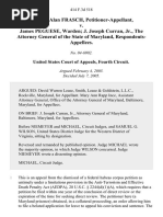 Douglas Alan Frasch v. James Peguese, Warden J. Joseph Curran, JR., The Attorney General of The State of Maryland, 414 F.3d 518, 4th Cir. (2005)