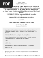 United States v. Antonio Dillard, 916 F.2d 710, 4th Cir. (1990)