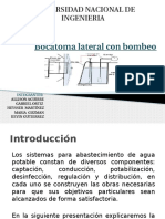 Bocatoma Lateral Con Bombeo Presentacion