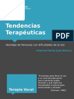 Abordaje de Personas Con Dificultades de La Voz: Enfoques Terapeúticos