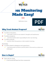 Progress Monitoring Made Easy