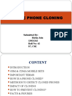 Cse Mobile Phone Cloning