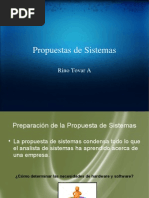 Propuestas de Sistemas