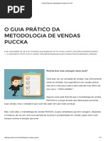 O Guia Prático Da Metodologia de Vendas PUCCKA