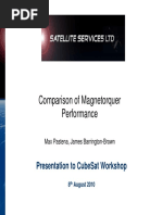 Comparison of Magnetorquer Performance