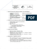 Msds Yeso de Construcción Martell