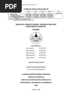 Laporan Praktikum Kimia Analisis Instrumen