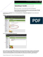 Assessment Guide: Submitting To Turnitin: How To Submit Your Summary and Essay