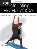 Ambrosini, Diane M-Instructing Hatha Yoga, 2E-Human Kinetics (2015) PDF