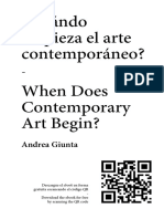 ¿Cuándo Empieza El Arte Contemporáneo?