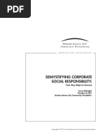 2011 GKCCF White Paper Demystifying CSR