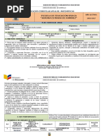 Plan Anual de Matemáticas