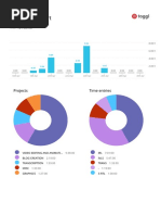 Summary Report: Projects Time Entries