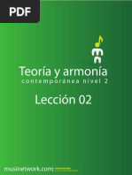 Teoria y Armonia Contemporanea Leccion 2