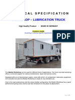 Workshop Lubrication Truck Mercedes 2