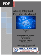 AnalogIntegratedCircuts LAB MANUAL by Prabhu Kumar Surarapu