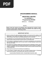 Mazak EIA - Programming Manula For Mazatrol Matrix PDF