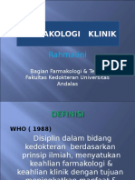 Farmakologi Klinik