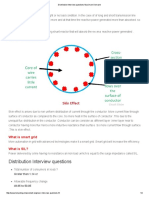 Distribution Interview Questions: What Is Ferranti Effect?