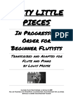 40 Little Pieces Flute Part Digitized