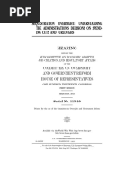 House Hearing, 113TH Congress - Sequestration Oversight: Understanding The Administration's Decisions On Spending Cuts and Furloughs