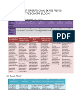Kata Kerja Operasional Bloom Revisi